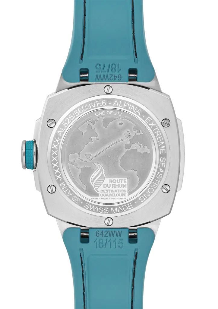 Alpina chronomètre officiel de la Route du Rhum 39 AL 525T3VE6 Back Web