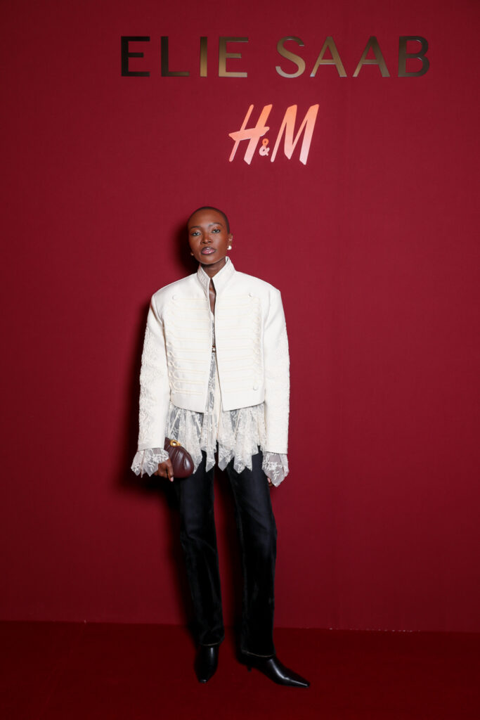 Elie Saab et H&M : une robe de mariée dévoilée en musique au Palais Brongniart 78 Amina Seck