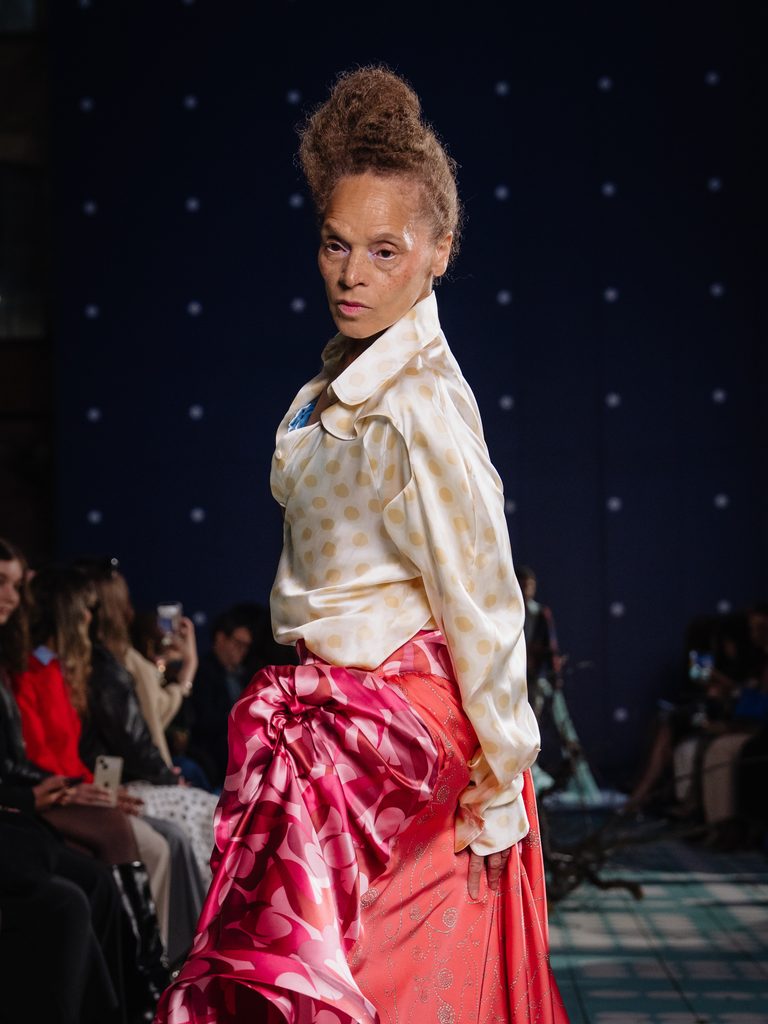 ANCIELA fait de la relation mère-fille le miroir de notre lien à la Terre 63 Anciela SS27 Runway1 by MarcusHartelt for LFW 39