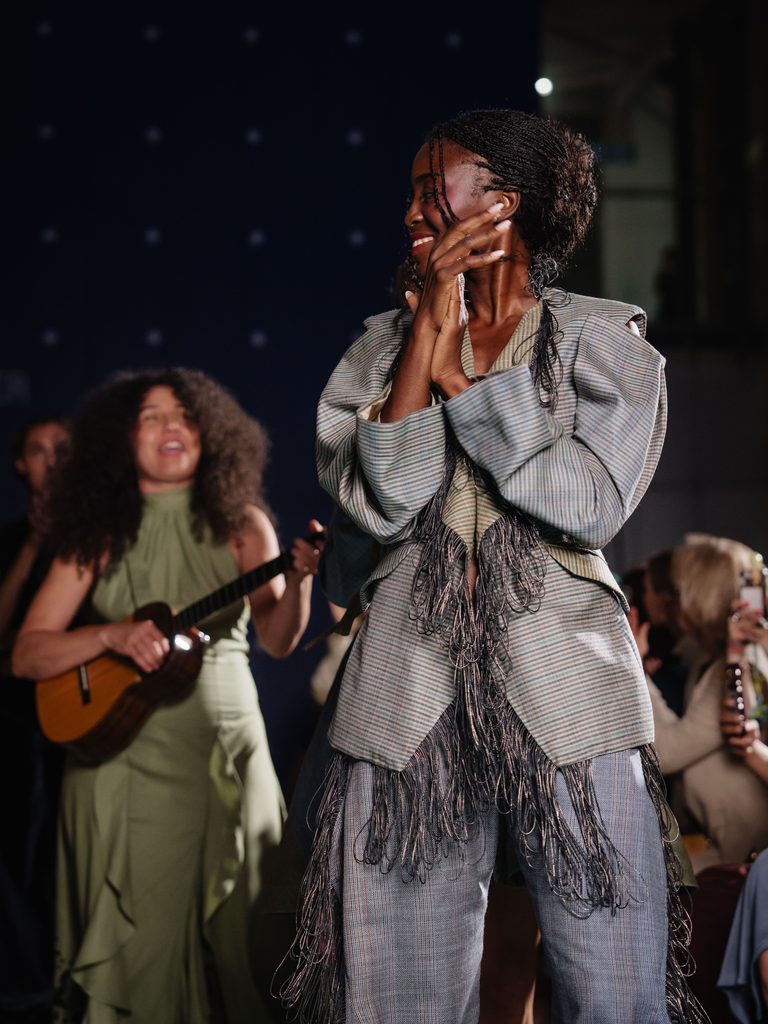 ANCIELA fait de la relation mère-fille le miroir de notre lien à la Terre 74 Anciela SS27 Runway1 by MarcusHartelt for LFW 50