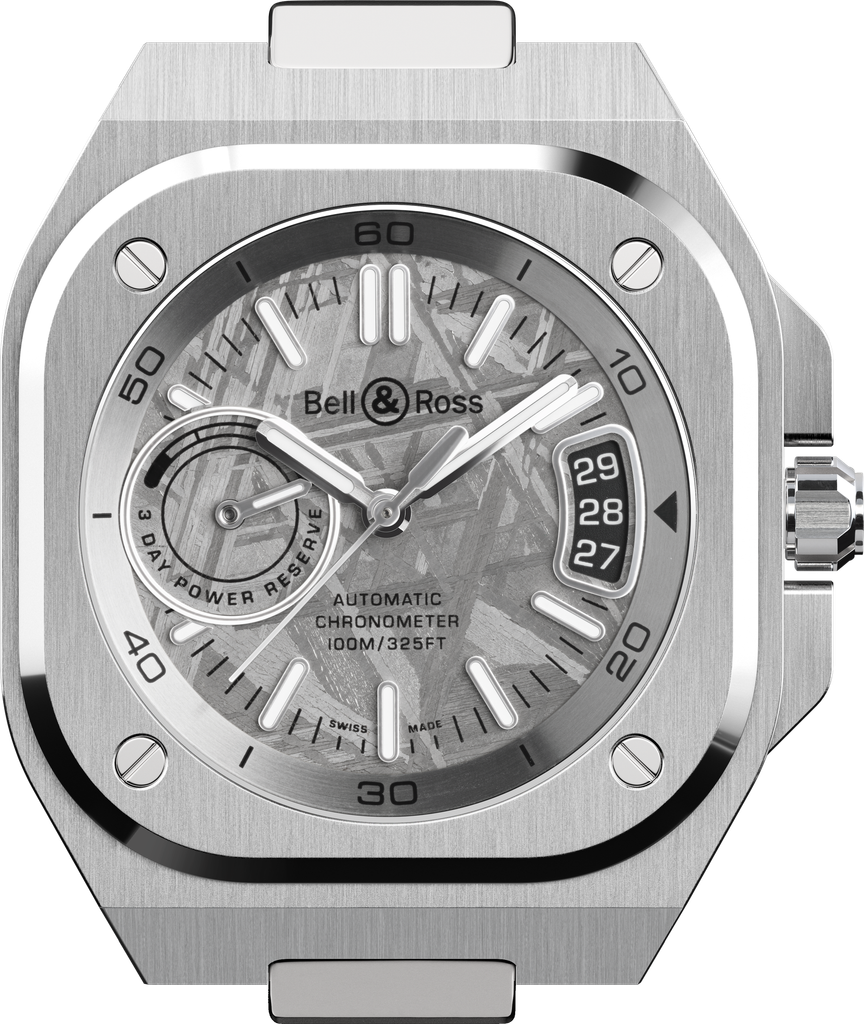Bell & Ross BR-X5 Météorite : Cadran Muonionalusta et Calibre COSC 27 BRX5 METEORITE CASE