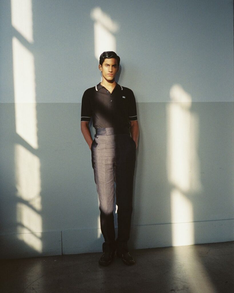 John Smedley et Wales Bonner : la maille anglaise redéfinie 54 Blessing Poloshirt 1