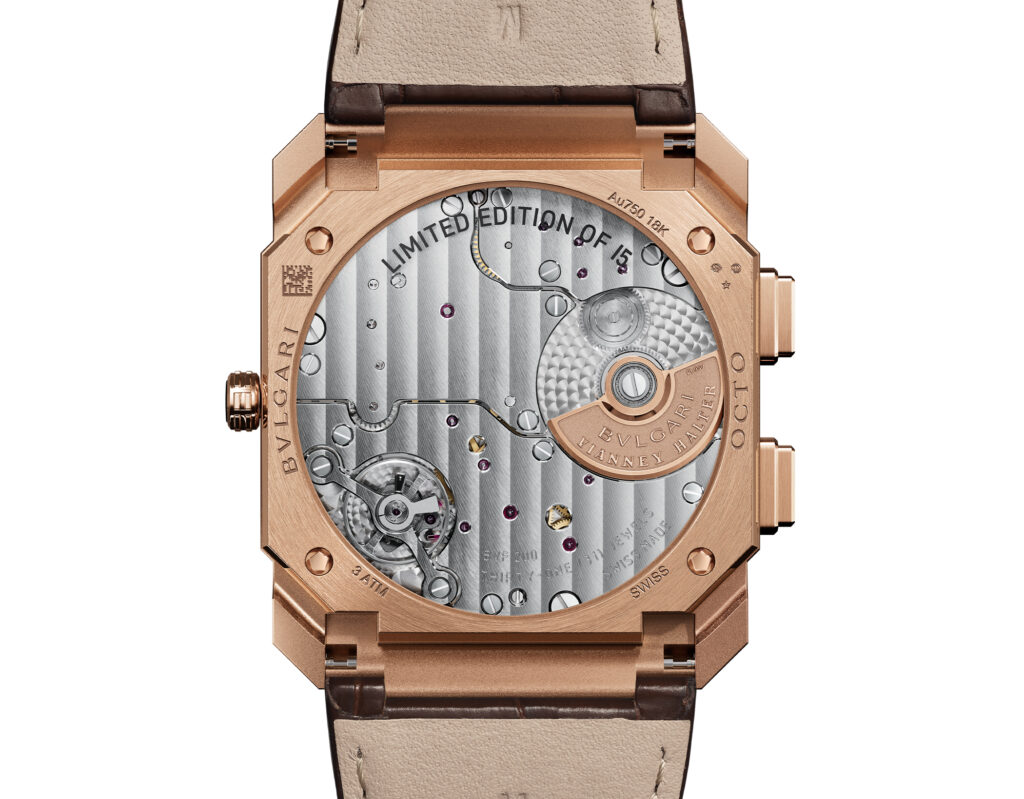 Bvlgari fait du titane un manifeste, pas un simple choix technique 91 Bvlgari 2026 Octo Finissimo Dual Time X Vianney Halter Packshot 104355 04