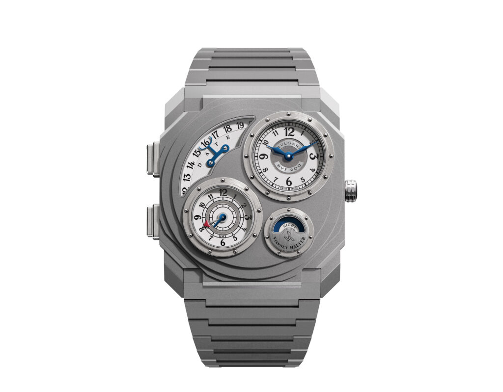 Bvlgari fait du titane un manifeste, pas un simple choix technique 85 Bvlgari 2026 Octo Finissimo Dual Time X Vianney Halter Packshot 104356 03