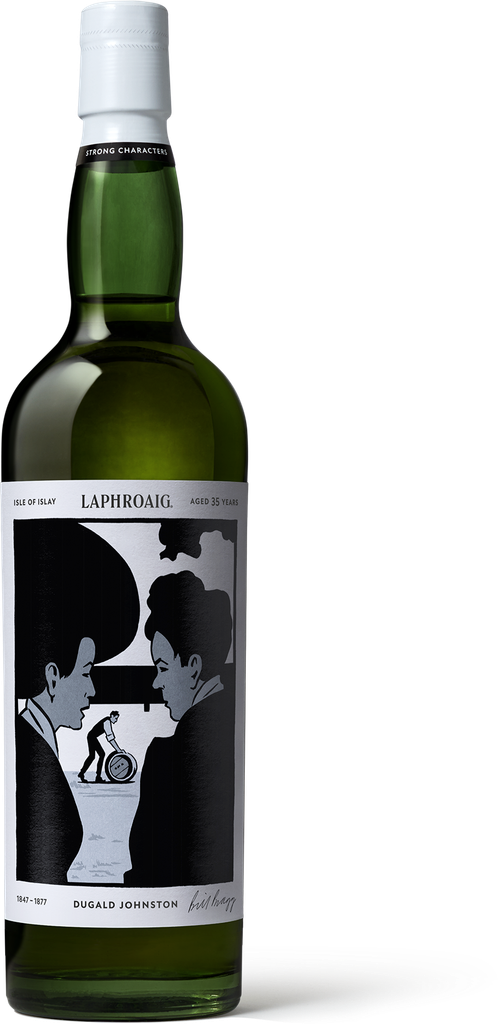 Laphroaig, trente-cinq ans dans le bois avant le récit 26 C 1 LP SC Bottle Front 150dpi