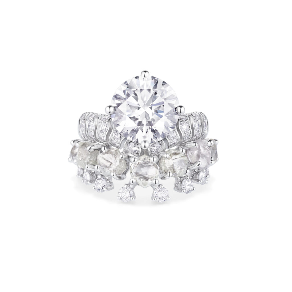 De Beers London : Vibrations fait de l’eau une matière joaillière 46 Echo Ring 1