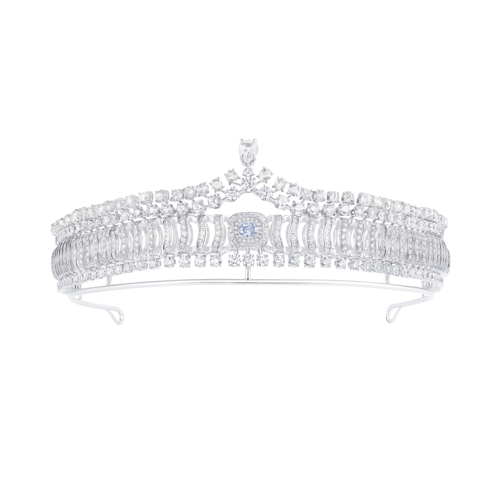 De Beers London : Vibrations fait de l’eau une matière joaillière 48 Echo Tiara TIFF