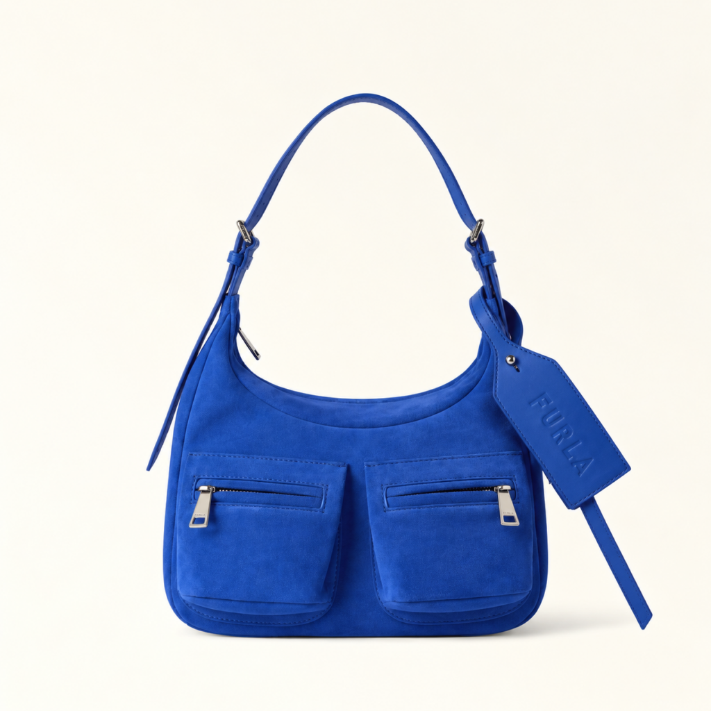 Furla Cinemania : quand un sac déclenche une première de cinéma 37 Furla Lynette hobo Milan Fashion Week Limited Editon Cobalto Blue