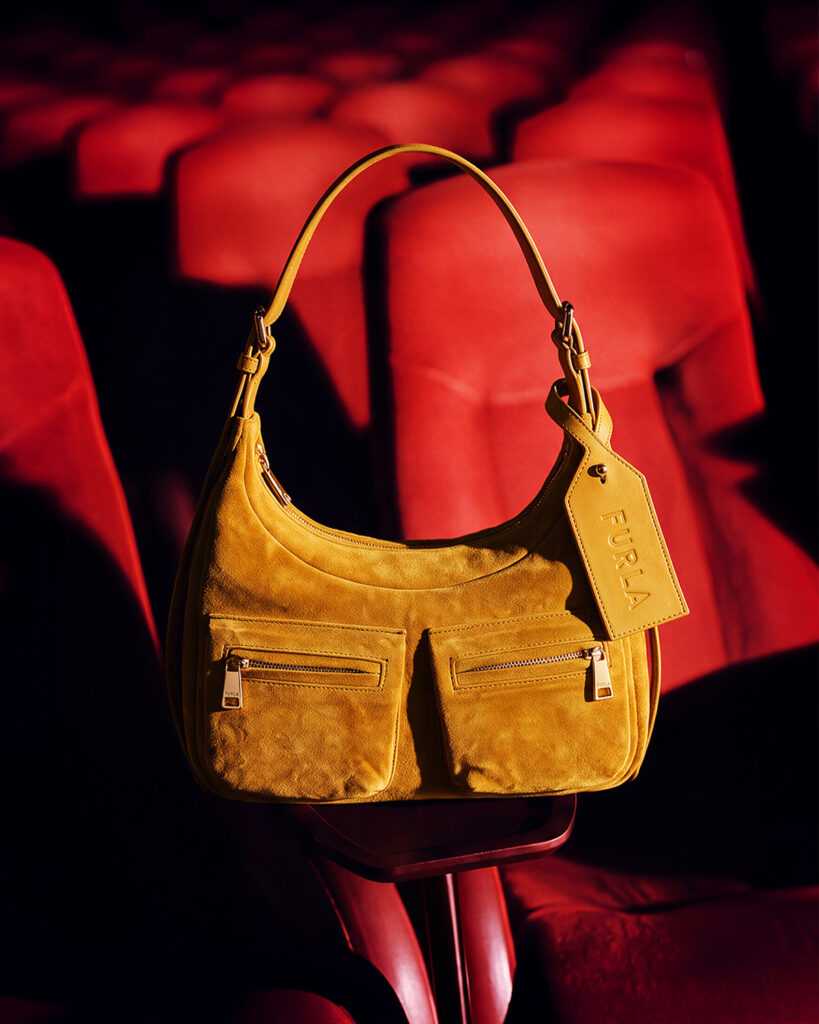 Furla Cinemania : quand un sac déclenche une première de cinéma 40 Furla Lynette Senape Yellow