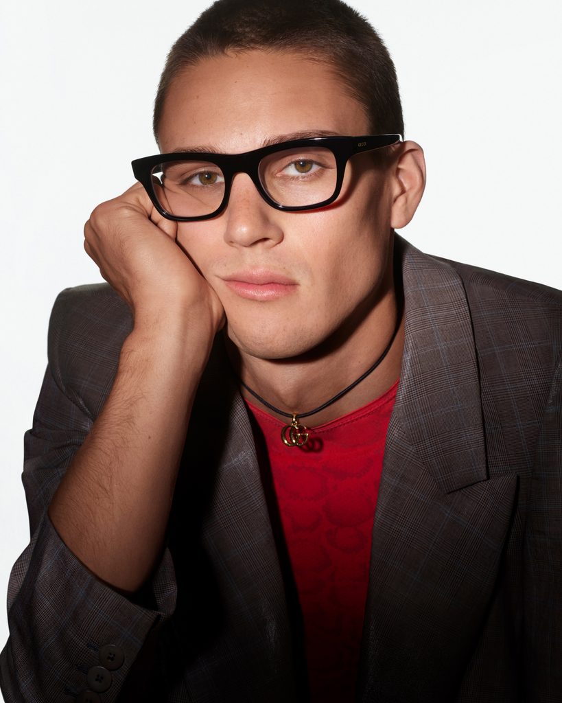 Gucci Eyewear, automne-hiver 2026 : l'art du portrait suspendu 30 Gucci Eyewear FW26 Adv 5