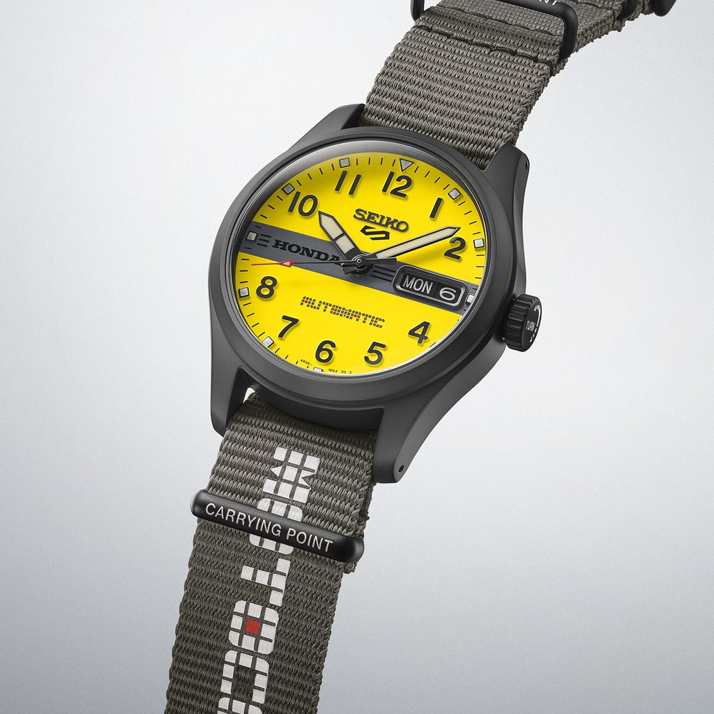 Seiko 5 Sports Honda Motocompo : mécanique de poche et design 1981 27 HDB010K1 01 1x1