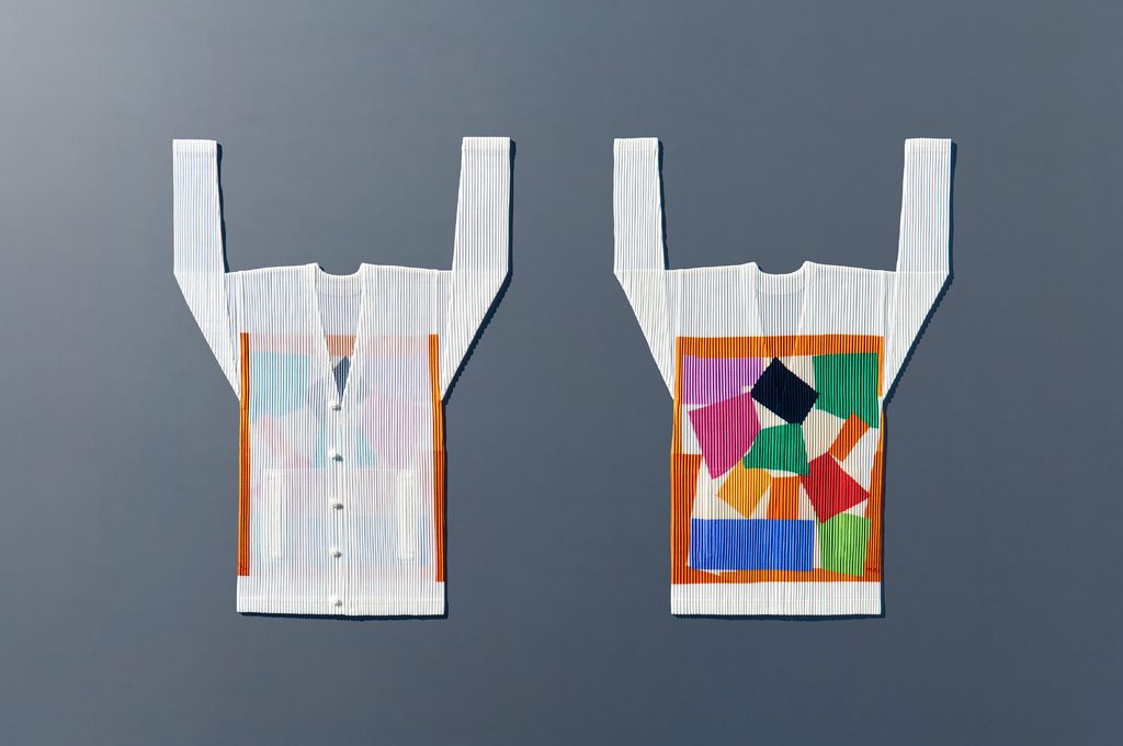Homme Plissé Issey Miyake fait dialoguer le plissé et les papiers découpés de Matisse 42 HOMME PLISSE ISSEY MIYAKE for Tate 02