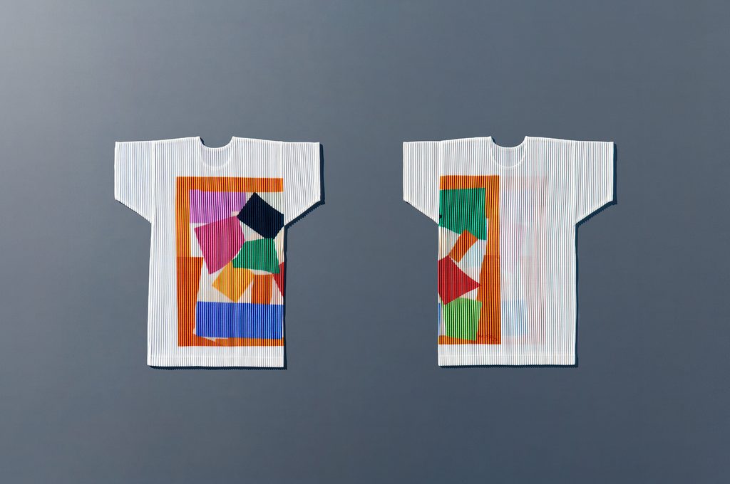 Homme Plissé Issey Miyake fait dialoguer le plissé et les papiers découpés de Matisse 44 HOMME PLISSE ISSEY MIYAKE for Tate 04