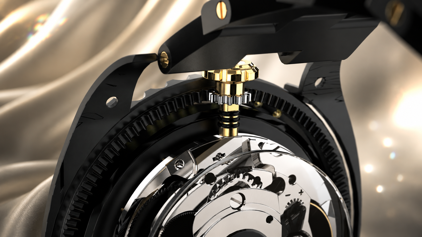 THEIL HIVEMASTER : quand la lunette devient une interface 28 Hivemaster Theil Noir et or diamant jaunes1