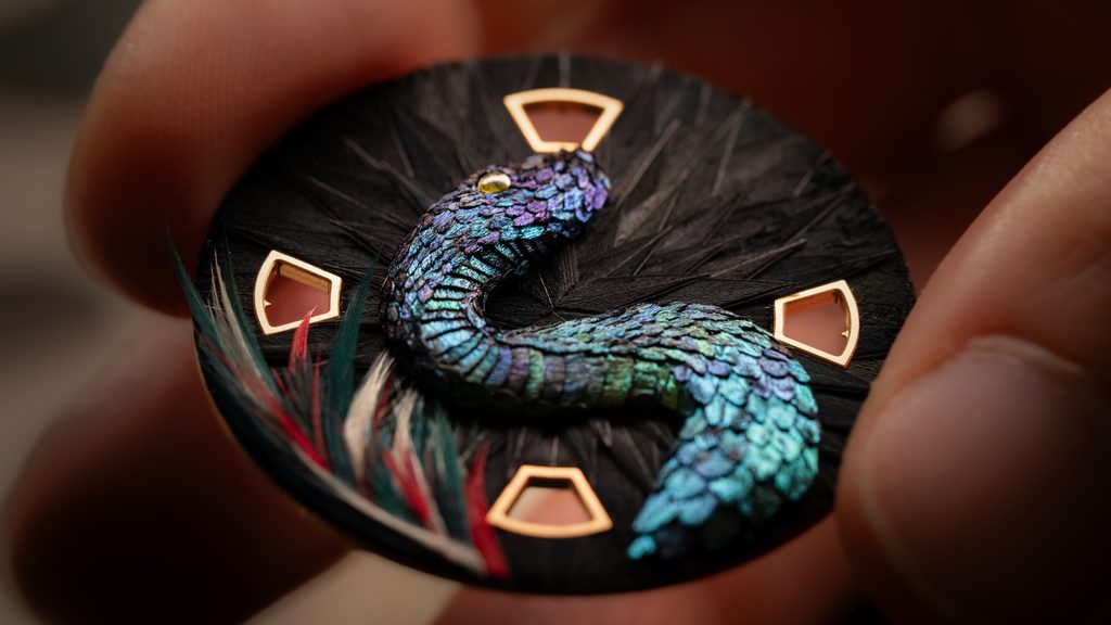 Vacheron Constantin Métiers d'Art Hommage au Règne Animal 44 HomoFaber26 7630A 000G H206 savoirfaire3 16X9