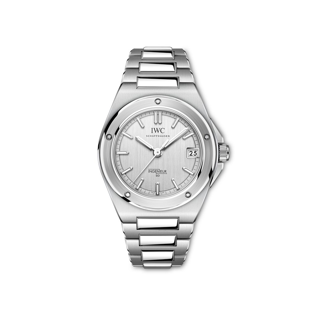 IWC Ingenieur : 50 ans après Gérald Genta, l'hommage à un échec devenu icône 34 IW324909 Front