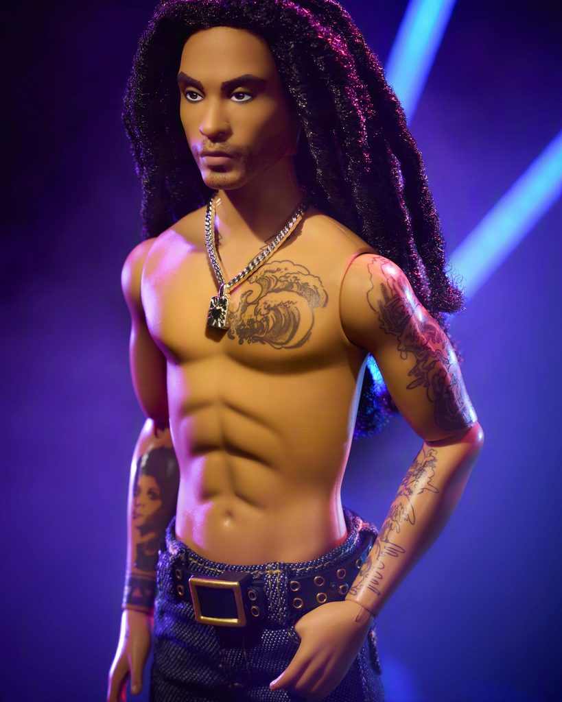Barbie couronne Lenny Kravitz, deuxième Kenbassador de l'histoire 30 JBJ43 PS 26 714