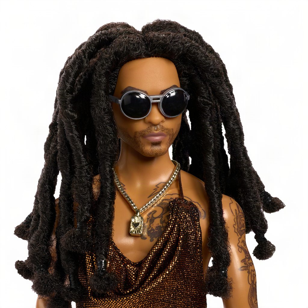 Barbie couronne Lenny Kravitz, deuxième Kenbassador de l'histoire 35 JBJ43 W 26 069