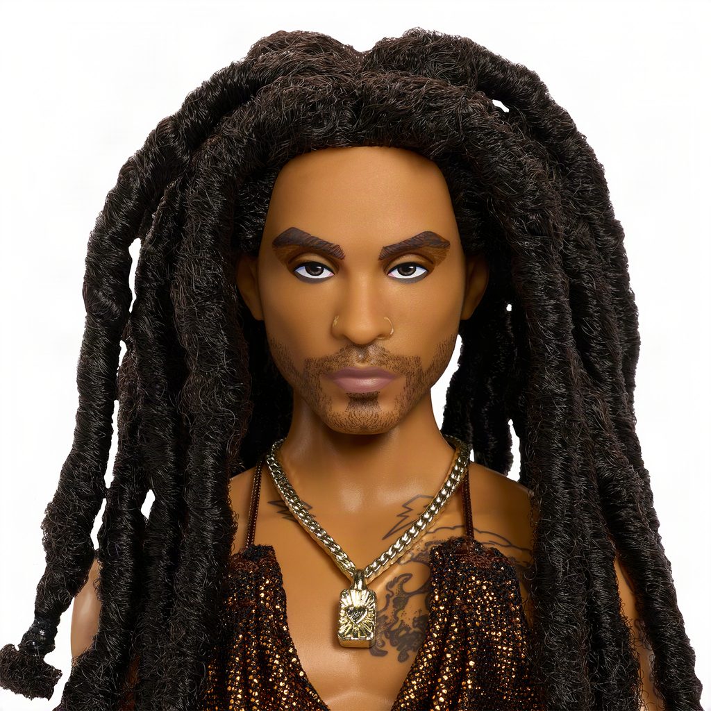 Barbie couronne Lenny Kravitz, deuxième Kenbassador de l'histoire 36 JBJ43 W 26 082