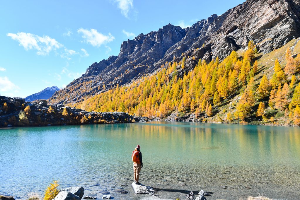 Vallée d'Aoste : l'automne, saison discrète des Alpes italiennes 28 Lago Blu Ayas 17 ©Xavier and Caroline