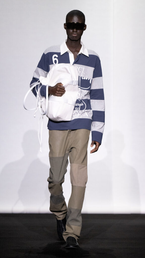 MM6 Maison Margiela déplace les vêtements plutôt que de les réinventer 262 MM6 SS27 LOOK 020 2