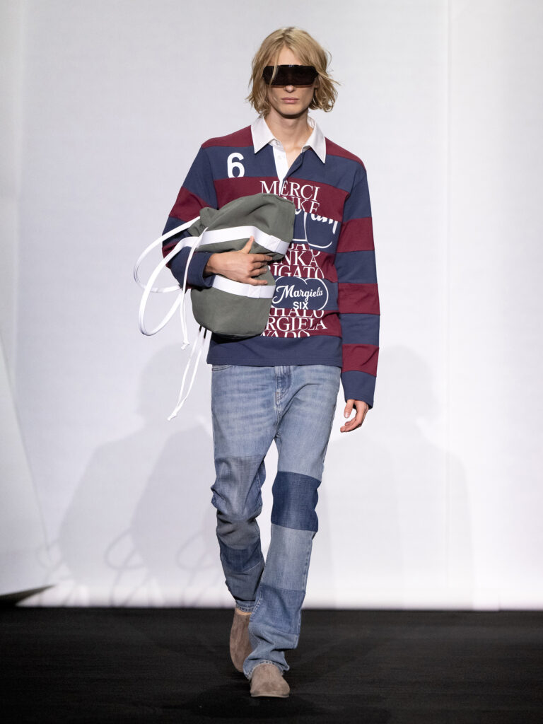 MM6 Maison Margiela déplace les vêtements plutôt que de les réinventer 208 MM6 SS27 LOOK 021 1