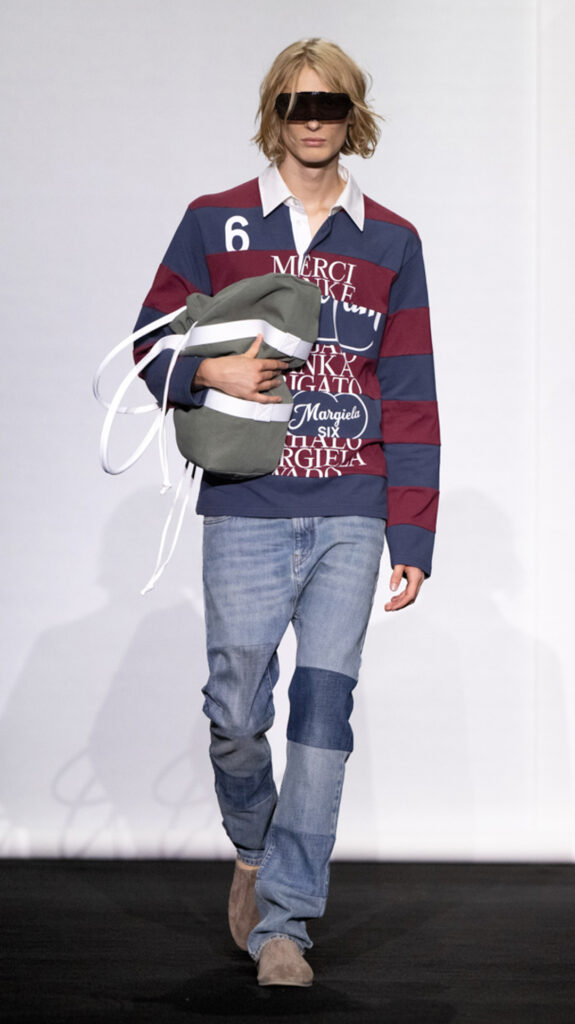 MM6 Maison Margiela déplace les vêtements plutôt que de les réinventer 263 MM6 SS27 LOOK 021 2
