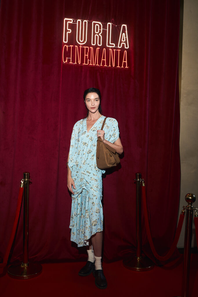 Furla Cinemania : quand un sac déclenche une première de cinéma 42 Mariacarla Boscono Furla Cinemania