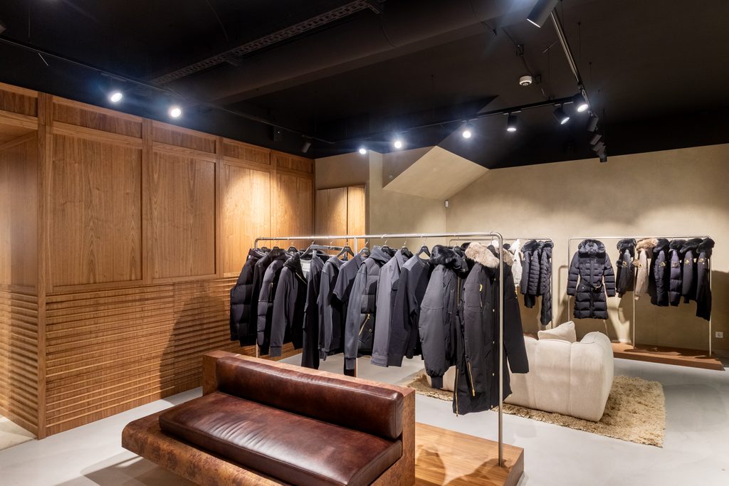 Moose Knuckles troque la banquise pour le bitume, entre Chicago et Berlin 27 Moose Knuckles Berlin Store 3 Courtesy of the Brand