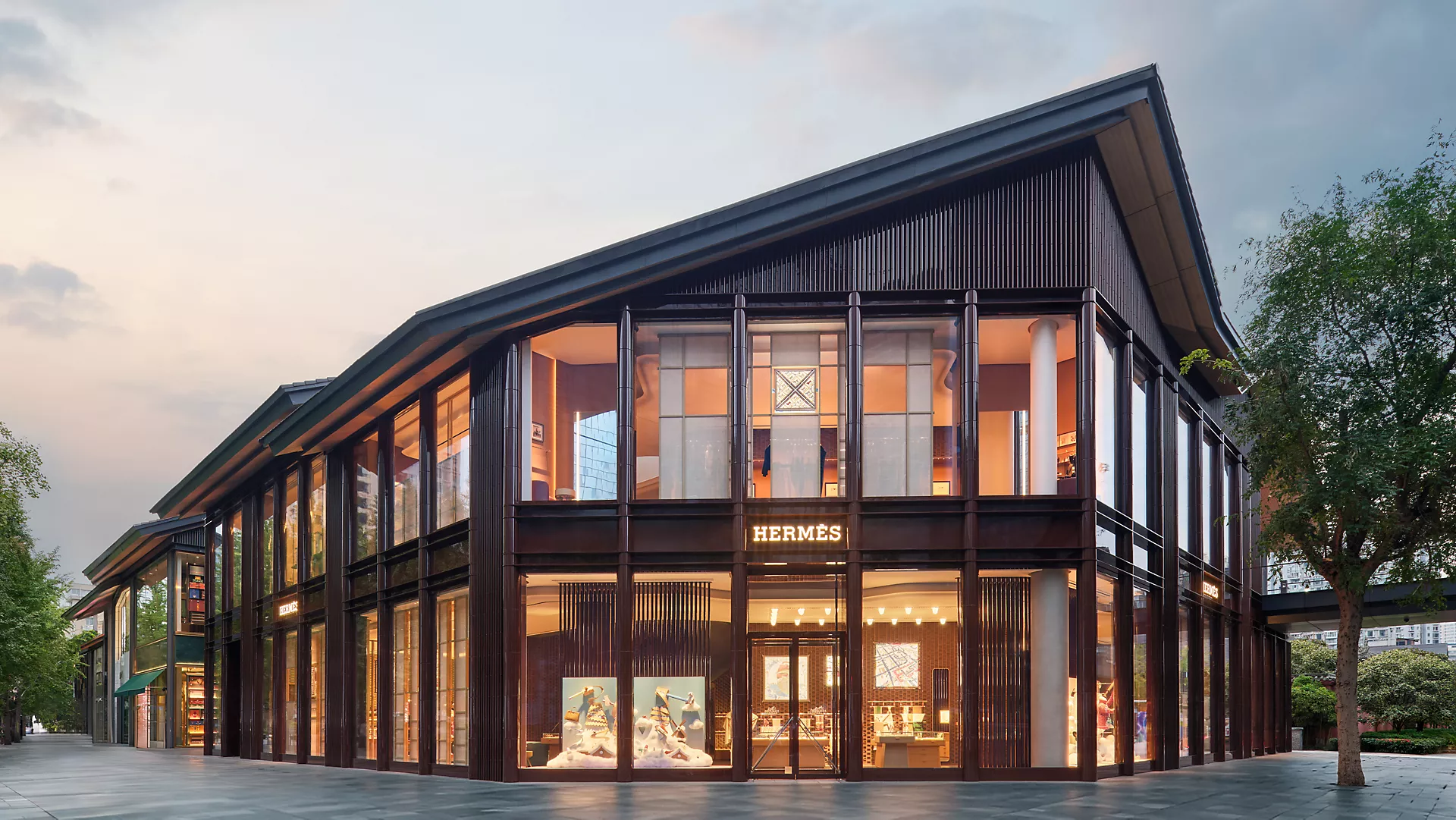 Hermès à Chengdu : agrandir une adresse déjà ancrée 31 P169 CDTKL Reopening