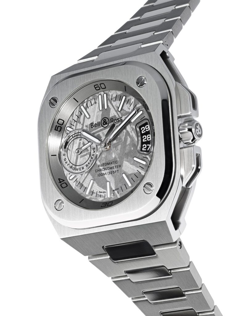Bell & Ross BR-X5 Météorite : Cadran Muonionalusta et Calibre COSC 34 R14 008 BRX5 METEORITE FC