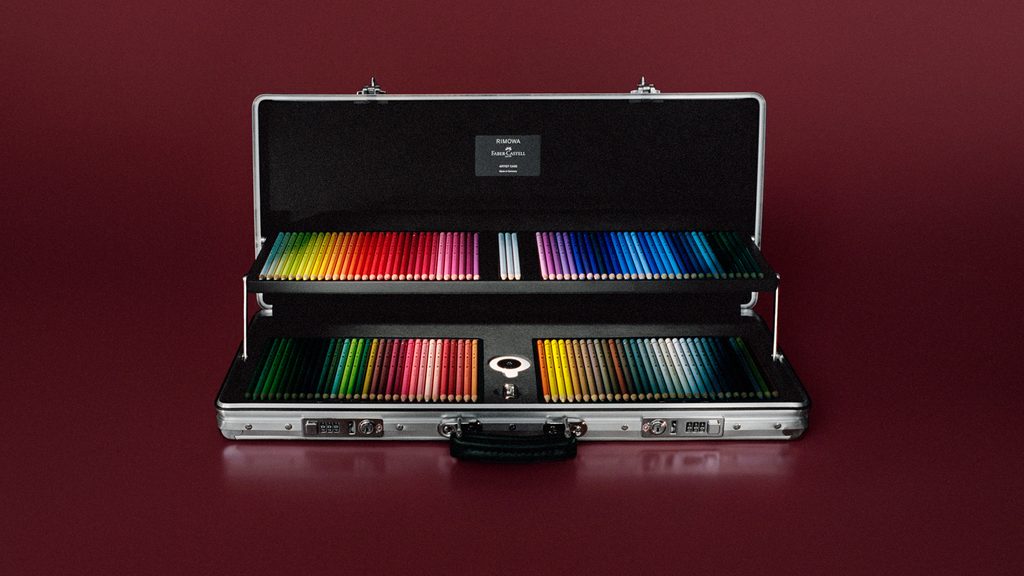 RIMOWA x Faber-Castell : l’objet de voyage devient atelier portatif 28 RIMOWA x Faber Castell Beauty Stills 16x9 04