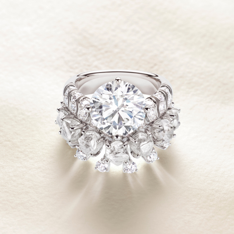 De Beers London : Vibrations fait de l’eau une matière joaillière 50 Ring still