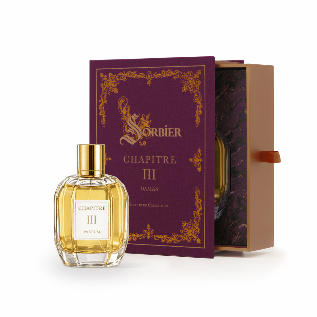 Sorbier Parfums : l'œillet comme option quand la rose ne suffit plus 37 SORBIER PARFUMS 100ML CHAPITRE 3 DAMAS COFFRET