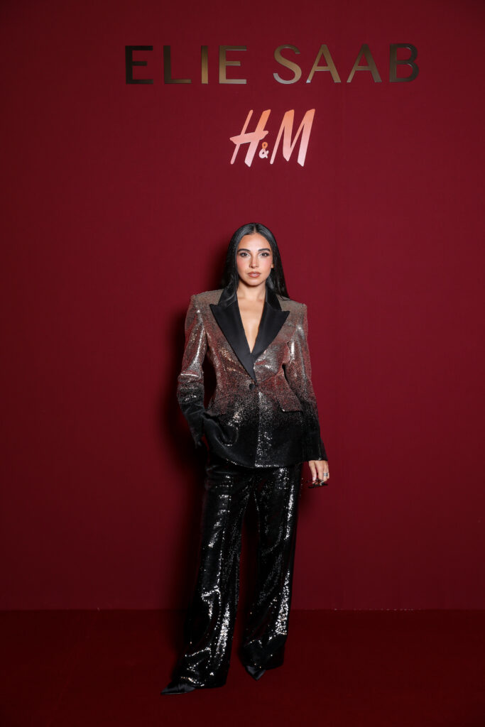 Elie Saab et H&M : une robe de mariée dévoilée en musique au Palais Brongniart 199 Salma Abu Deif