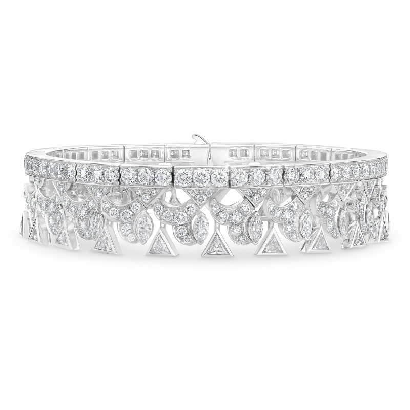 De Beers London : Vibrations fait de l’eau une matière joaillière 51 Shimmer Bracelet B10512500A017 B10512500A017 1 2