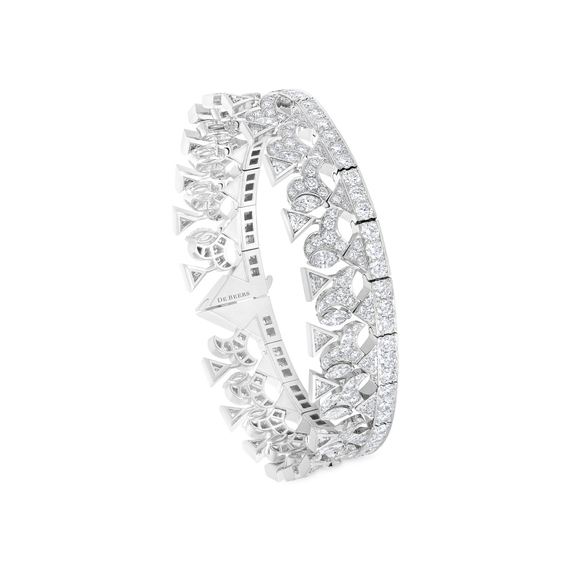 De Beers London : Vibrations fait de l’eau une matière joaillière 52 Shimmer Bracelet B10512500A017 B10512500A017 2 2