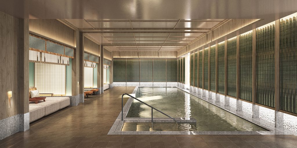 Shangri-La choisit Kyoto pour la deuxième adresse de ses Signatures 29 Songtei Kyoto Indoor pool