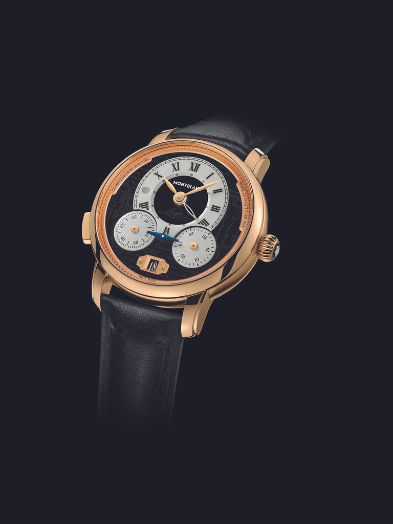 Montblanc Star Legacy Nicolas Rieussec : Chronographe Or Rose 29 Star Legacy Nicolas Rieussec Chronograph LE100 5 768x1024 1
