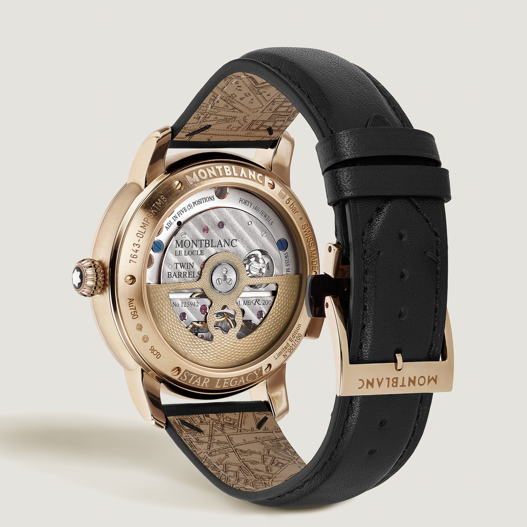Montblanc Star Legacy Nicolas Rieussec : Chronographe Or Rose 30 Star Legacy Nicolas Rieussec Chronograph LE100 6