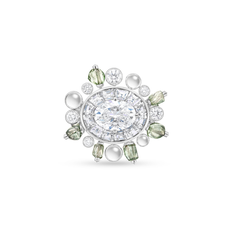 De Beers London : Vibrations fait de l’eau une matière joaillière 77 UNDULATION COCKTAIL RING P1
