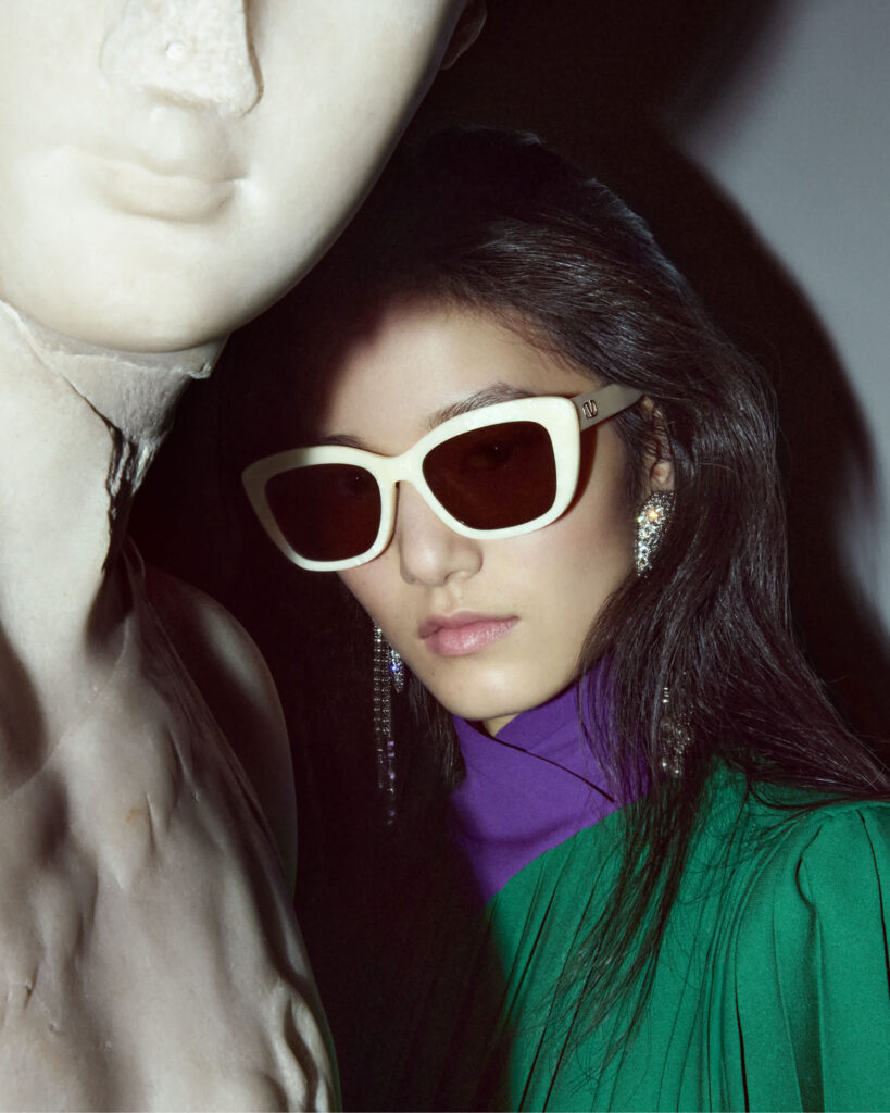 Valentino Eyewear, la statuaire romaine version lunettes 26 VGR FW26 visual preview 1080 × 13502