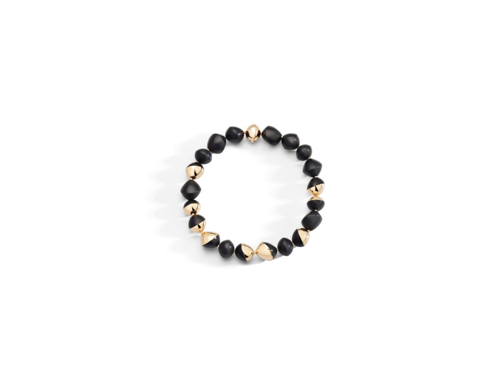 Vhernier Trottola : le jais noir fait tourner la toupie 31 VH0G1849CL255 TROTTOLA necklace rose gold and jet V2
