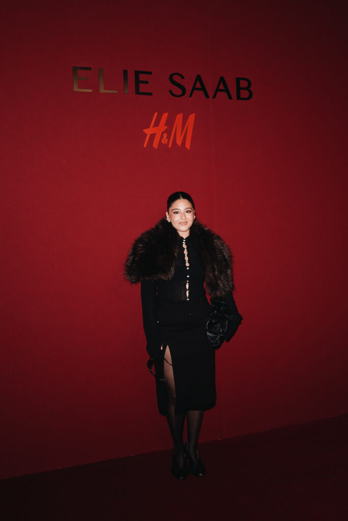 Elie Saab et H&M : une robe de mariée dévoilée en musique au Palais Brongniart 210 eliesaabhm event mayan alsayed 01