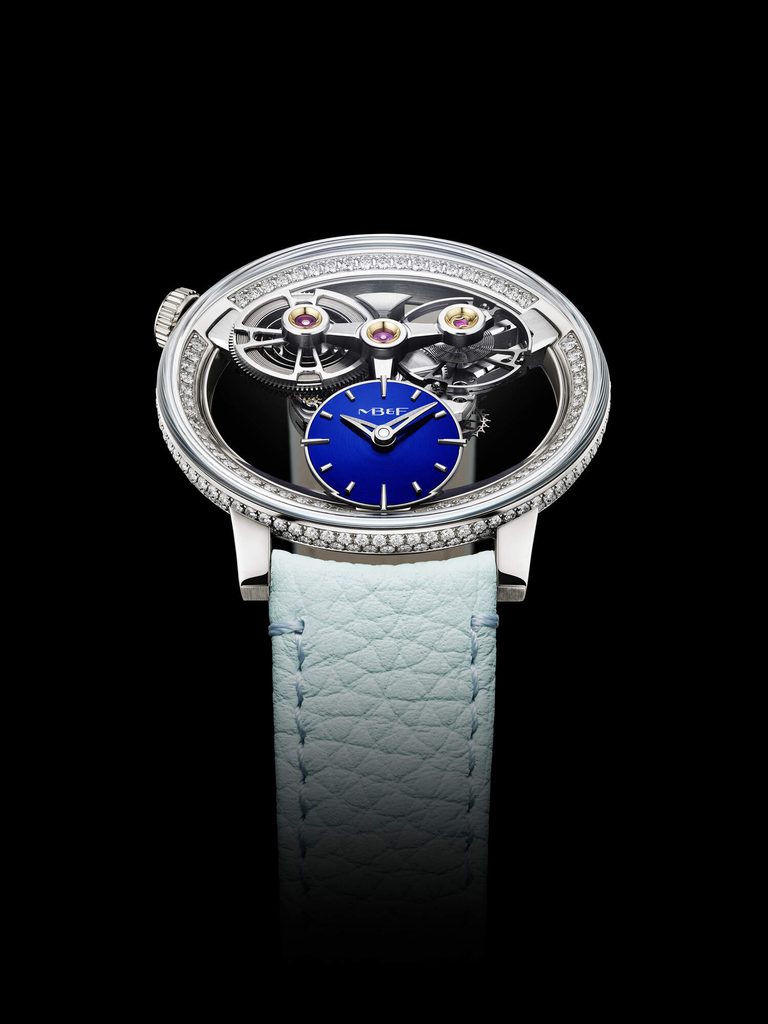 MB&F SP One Pavée : le diamant au service de l'architecture 34 low res MBandF SP One Pavee Face Black 768x1024 1
