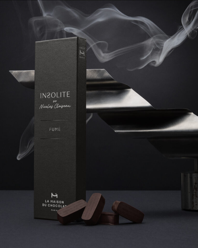 Nicolas Cloiseau fume le chocolat sans jamais l'approcher du feu 25 01 INSOLITE FUME KV RGB HD 4 5 LMDC ©LEONARD OLIVIERO