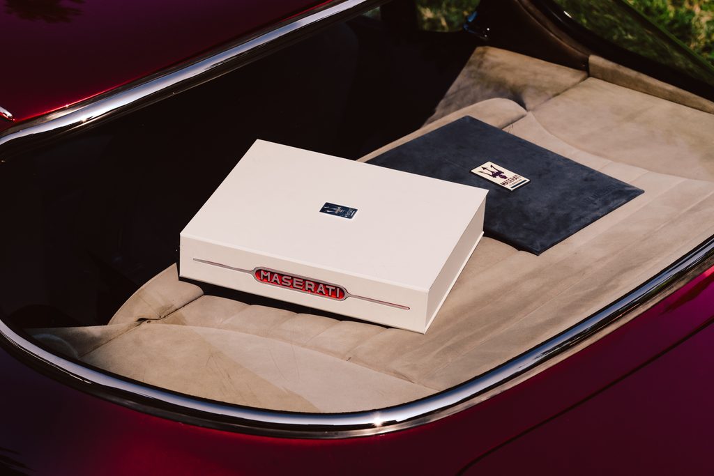 La 5000 GT Frua du Caire reçoit son certificat Maserati Classiche 29 05 Maserati 5000 GT Frua