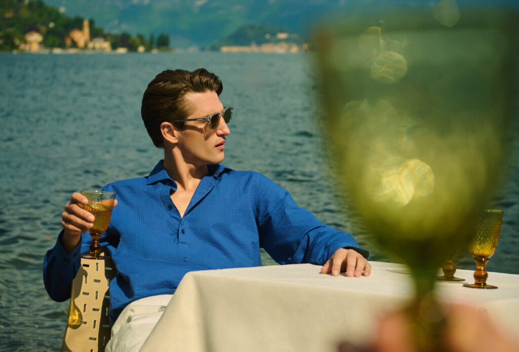 Orlebar Brown Cruise 2026 : le lac de Côme en soie, lin et maille 16 20260412 ORLEBAR BROWN LAKE COMO SHOT 45 032