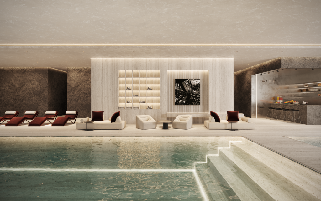 Karl Lagerfeld Residences à Mexico : qui signe quoi dans une tour de marque 29 5.KL RESIDENCES MEXICO Pool @KARL LAGERFELD