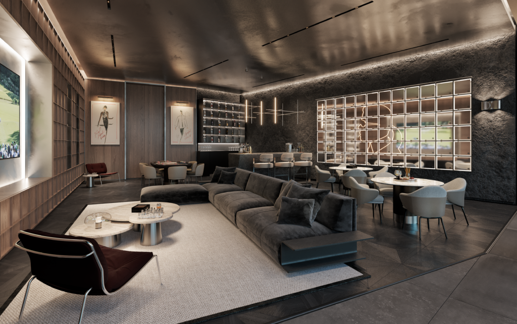 Karl Lagerfeld Residences à Mexico : qui signe quoi dans une tour de marque 30 6.KL RESIDENCES MEXICO Cigar Room@KARL LAGERFELD